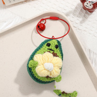 Handgemaakte Exquise Fruit & Groente Haakpoppen Hangertjes Groothandel Cartoon Ananas Wortel Komkommer Gebreide Kindercadeau Speelgoed