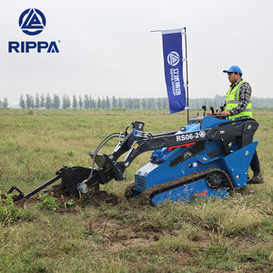 Pengiriman Gratis Rippa RS06 Skidsteer Minicargadores Mesin Kehutanan Kubota Skid Steer <span class=keywords><strong>Loader</strong></span> - Product Image 5
