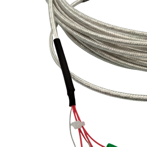 KLZD KZW-191 dapat disesuaikan lapis baja PT100 pengukur suhu dengan 304 selubung baja tahan karat 100mm ~ 1000mm panjang OEM didukung - Product Image 4