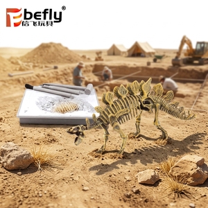 Creuser jeu en plastique <span class=keywords><strong>dinosaure</strong></span> squelette science fossiles kit bricolage <span class=keywords><strong>jouet</strong></span> éducatif - Product Image 4
