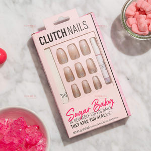 Cajas de embalaje de uñas portátiles de cartón de ventana nueva <span class=keywords><strong>para</strong></span> prensa en uñas papel especial plegable estampado en caliente impreso - Product Image 4