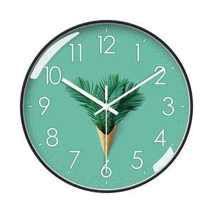 Horloges à avocat au design moderne Horloge murale fruits dans la cuisine Décoration intérieure Art mural Horologe Non tic-tac - Product Image 4