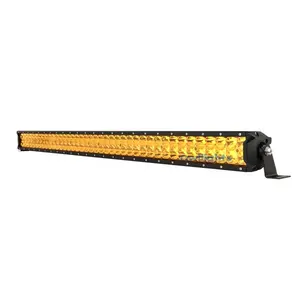 Lampu LED Offroad, Super Terang Lurus Tahan Air IP68 10-30v 42Inch 240W untuk Truk SUV UTV ATV 4X4 4WD