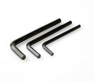 Cấp công nghiệp Metric Oxit Đen l-phím Hex Ổ cắm cờ lê 2.5mm 3mm 5mm Kích thước làm bằng thép - Product Image 4