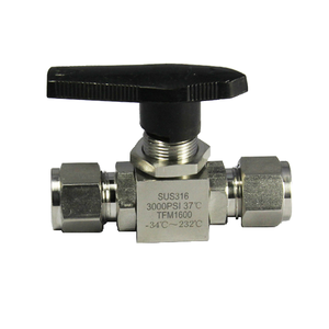 Válvula de Bola Manual para Instrumentación de Gas Ss316l de 1/2 pulgada |   Controlador Lógico Programable (PLC) de 12 mm de Baja Fuga para Uso en Laboratorio/Farmacéutico, Nuevo y Original para Automatización Industrial - Product Image 1