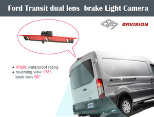 AHD Ford Quá Cảnh tốt bán sao lưu Máy ảnh ống kính kép thứ 3 phanh ánh sáng máy ảnh đảo chiều và quay lại xem máy ảnh cho van - Product Image 3