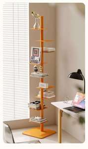 Estantería Metálica de Diseño <span class=keywords><strong>Vintage</strong></span> para el Hogar, Estantería Metálica de Múltiples Niveles para Libros - Product Image 6