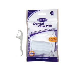 50 pièces de cure-dents en nylon avec boîte en étain, conteneur en plastique jetable vide pour l'emballage des cure-dents, en plastique, en bambou, en nylon - Product Image 6
