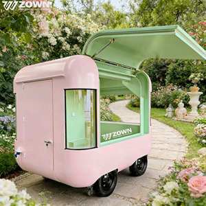 2026 New Design Electric Food Truck Fully Equipped Mobile Kitchen BBQ Grill Food <b>Trailer</b> With CE Certification - Product Image 1