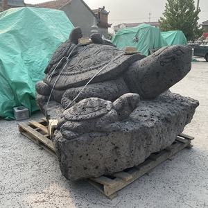 Grande <span class=keywords><strong>pierre</strong></span> <span class=keywords><strong>de</strong></span> <span class=keywords><strong>lave</strong></span> sculptée, décoration <span class=keywords><strong>de</strong></span> jardin pour la maison, sculptures en pierres, à vendre, 6 pouces - Product Image 2