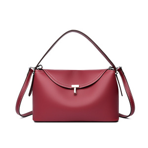 2026 Women's Black Leather Shoulder <b>Bag</b> Custom Logo T-Clasp Hobo Tote, <b>Large</b> Capacity <b>Crossbody</b> Handbag Luxury Designer Style - Product Image 4