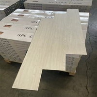Plancher en vinyle SPC à clipser, résistant à l'eau, imitation bois, épaisseur 4 mm, 5 mm, 6 mm, 7 mm, pour intérieur