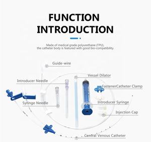 ABLE CVC ไม้สวนสายเลือดดําส่วนกลางแบบใช้แล้วทิ้งราคาเดี่ยวคู่สามสี่เหลี่ยมลูเมน CVC ไม้สวนสายเลือดดําส่วนกลางชุด - Product Image 5