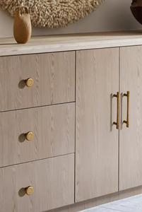 Penjualan Panas Gagang Lemari Dapur Perunggu Gagang Kabinet Paduan Seng Kenop Laci Bulat Antik - Product Image 6