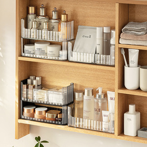 Desktop Cosmetic Storage <b>Box</b> Transparent Stackable Organizer For <b>Makeup</b> And Skincare Items - Product Image 4