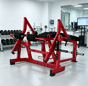 Machine à flexions latérales des jambes, équipement de salle de sport commercial, style Hammer Strength, pour l'entraînement des ischio-jambiers - Product Image 2