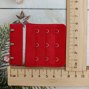 Cierre de sujetador de 3 filas y 3 ganchos, cinta de gancho y ojo para lencería, accesorios íntimos, cierre trasero de sujetador, accesorios populares para sujetadores - Product Image 2