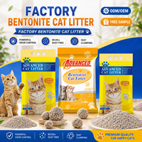 Litière pour chat de qualité supérieure, écologique, sans poussière, bentonite, 8 kg, 4 kg, 20 kg, agglomération rapide, à base de sodium