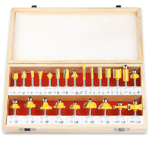 24 Pcs Thiết Lập Chân Gỗ <span class=keywords><strong>Router</strong></span> Bit Thiết Lập Ogee <span class=keywords><strong>Cove</strong></span> Chế Biến Gỗ End Bit Gỗ Cắt Công Cụ Thiết Lập Với Tungsten Carbide Cơ Thể <span class=keywords><strong>Router</strong></span> <span class=keywords><strong>Bits</strong></span> - Product Image 2