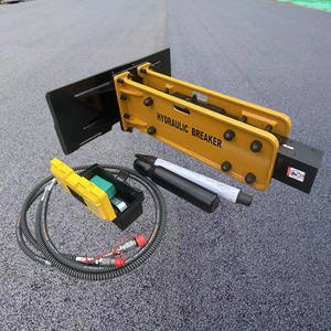 Landhonor CB-11-750F Betonnen Breker Skid Stuur Bevestiging Hydraulische Breker Hamer Met Motor Voor Beton Asfalt Sloop - Product Image 4