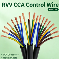300/500V 1,5mm 2,5mm 4mm Elektrokabel 2-adrig RVV CCA Steuerkabel