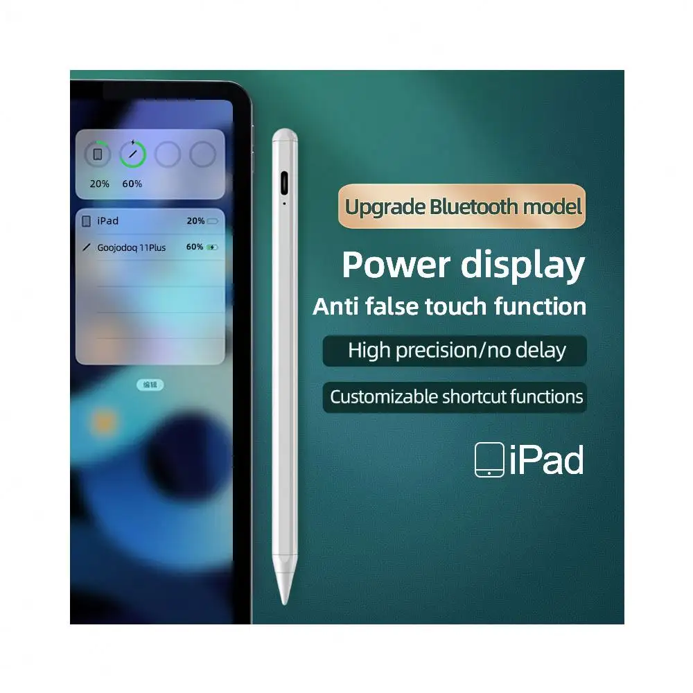LOGO personnalisé 9.0 stylet sensible pour Iphone Ipad Air Pro téléphone portable condensateur écran tactile stylos tablette crayon intelligent