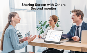 Monitores pequeños LED LCD de 13,3 pulgadas, pantalla táctil 4K 3840*2160P, Monitor de juego, pantalla de Panel IPS, pantalla USB, Monitor portátil para PS5 - Product Image 4