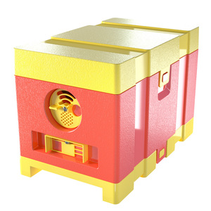 Mini caja de acoplamiento de Reina Bee, caja de polinización de poliestireno de plástico, cría de Reina, <span class=keywords><strong>colmena</strong></span> NUC - Product Image 5