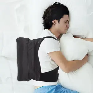 Uyku apnesi yastık yardım ve horlama kabartma cihazı yan uyku pozisyonu Anti horlama pozisyonel terapi yan uyku sırt çantası