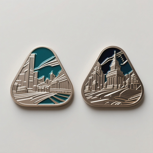 Moneta Commemorativa Personalizzata in Metallo Speciale, Lega di Alluminio e Zinco, 3D, in Ottone, Dorata, Incisa, con Significato - Product Image 1