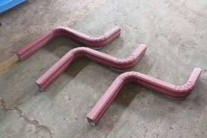 Downspout ống nước cuộn tạo thành máy nước downpipe Máy downpipes Máy làm - Product Image 6