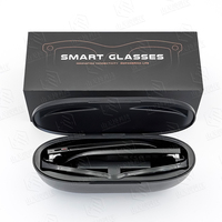SANVNET GS5 Max Gafas Inteligentes con Doble Lente y Estuche de Carga, Cámara de 8MP, Traducción por IA, Auriculares Deportivos Inteligentes para Hombre 2026
