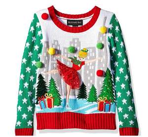 Jersey de cuello redondo suéter feo de Navidad moda <span class=keywords><strong>2021</strong></span> personalización suéter de punto Casual unisex niños suéteres de alta calidad - Product Image 3