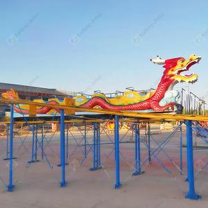 รถไฟเหาะรูปมังกรสำหรับสวนสนุกที่ต้องมี - Product Image 4