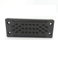 Plaque d'entrée de câble multi-prises détachable, sans halogène, étanche IP65, UL94 V0, pour armoire électrique
