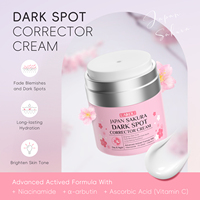 LAIKOU JAPON SAKURA Correcteur Anti-Taches Éclaircissant Anti-Imperfections Soin Naturel du Visage Crème Blanchissante Anti-Taches de Rousseur