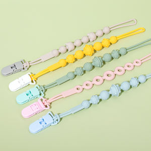 Attache-sucette en silicone avec jouets, qualité alimentaire, pour la douche et le <span class=keywords><strong>bain</strong></span>, attache-sucette pour bébé - Product Image 6