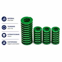 Ressorts de compression en acier allié standard JIS, bobine de fil carré, moule de matrices, moules automobiles, Zhuowang 22 lb