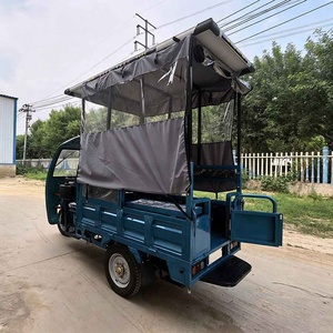Adult Tricycle Motorcycle 3 Wheel Bike Scooter Fully Enclosed Double Row Passenger - Product Image 2