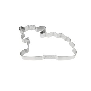 Grande strumento di cottura a forma di cuore personalizzabile in metallo per biscotti e torte - Product Image 1