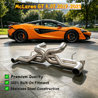 Échappement Valvetronic personnalisé pour McLaren GT 4.0T 2019-2023, tuyaux d'échappement en acier inoxydable, silencieux avec contrôleur