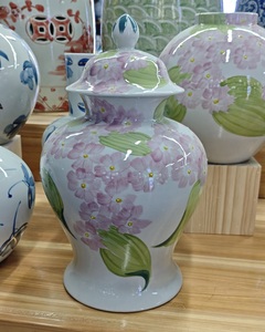 <span class=keywords><strong>Vaso</strong></span> Artistico con Motivo Floreale <span class=keywords><strong>Rosa</strong></span>, <span class=keywords><strong>Vaso</strong></span> <span class=keywords><strong>in</strong></span> Ceramica Progettato per Facile Coltivazione Idroponica a Casa - Product Image 4