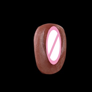 FAAK Patch Vaginal Simulé en Silicone, Couleur Peau et Noire, Jouet Sexuel Portable pour Sissy - Product Image 6