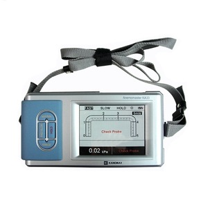 เครื่องวัดความเร็วลมแบบพกพา Kano Max รุ่น KA23 KA33 ความละเอียด 0.01 ม./วินาที สำหรับการวัดคุณภาพอากาศ - Product Image 4