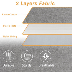 The Bed <b>Storage</b> Containers 6 Inch High 2 Pack Flat <b>Storage</b> Bins With Lids, Large <b>Clothes</b> <b>Storage</b> Sturdy Structure - Product Image 6