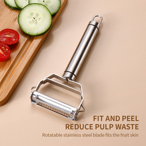 Pelapatate Professionale in Acciaio Inox, Affettatrice a Y Ergonomica per Frutta e Verdura, Utensile da Cucina Resistente alla Ruggine - Product Image 5