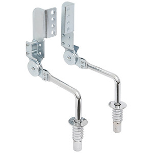 Mécanisme inclinable Rex 90-180 pour tête de lit. Acier zingué - Q&Q - Product Image 1