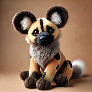 Maßgefertigtes Afrikanisches Wildhund-Plüschtier Simulations-Tierfigur Wild <span class=keywords><strong>Republic</strong></span> Afrikanischer Wildhund Plüsch-Stofftier - Product Image 2