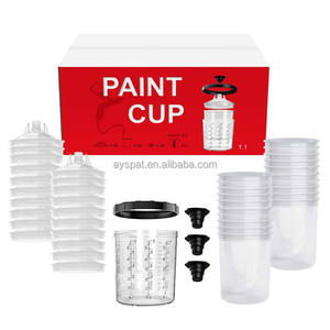 Pistola de Pintura HVLP de 400 ml, Pistola de Pulverización de Pintura para Automóviles, Recipiente para Repintado de Automóviles - Product Image 5