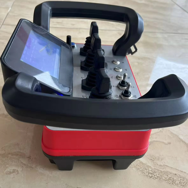 POWEROCK Radio Proportional 4-Channel Remote Control for Cranes with 500m Range 2-8 Joysticks Support 1 Year Warranty